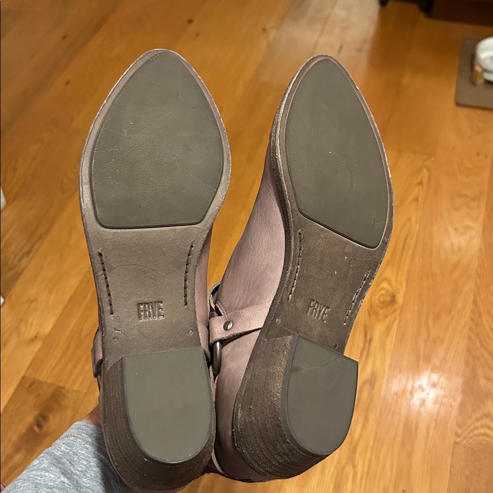 Frye Dusty Rose Cut-Out Ankle Boots - Picture 9 of 9